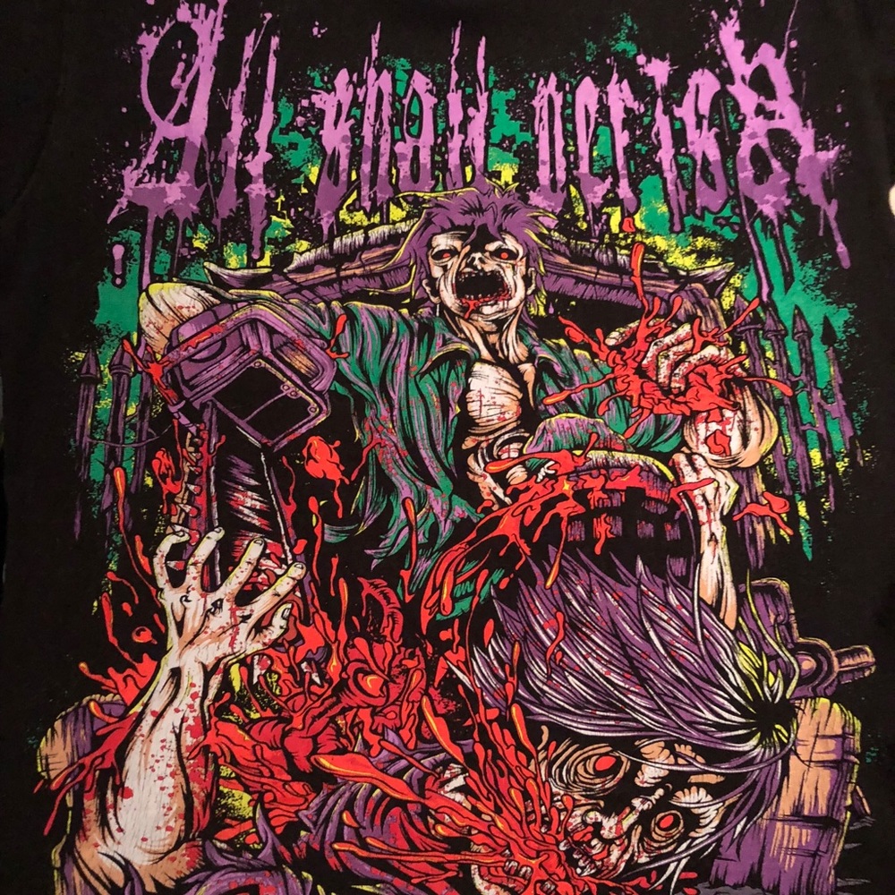 All Shall Perish (band) tee